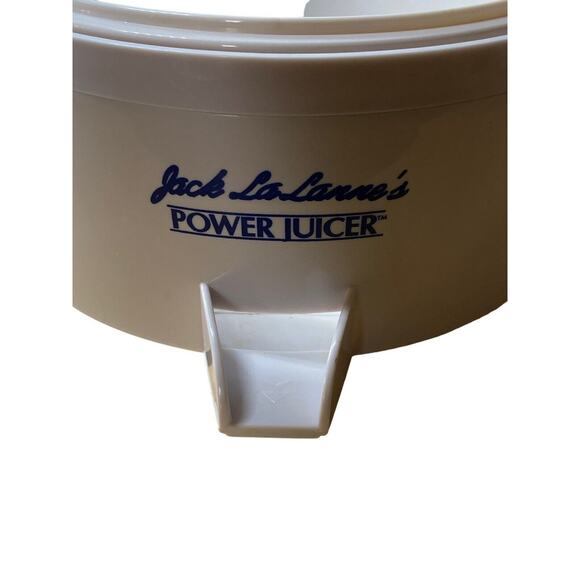 Jack LaLanne Power Juicer Parts Replacement Bin Bowl Receptacle w/Spout CL-003AP - Picture 2 of 4